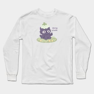 Doing Great Cat Long Sleeve T-Shirt